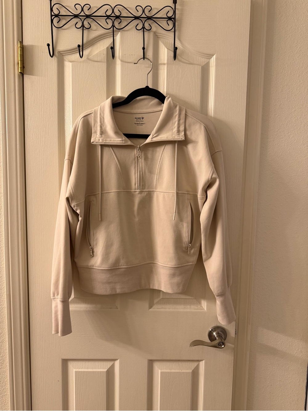 Old Navy Active Fleece Pullover - Light Beige - Picture 1 of 3